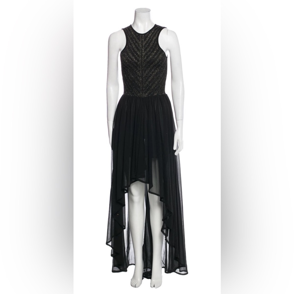 🖤 NWT | Ronny Kobo | Black Asymmetrical Gown Dress | Size S 🖤